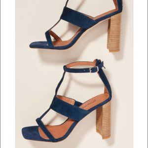 NWT JEFFREY CAMPBELL ANNALISA Heels Navy Size 9.5